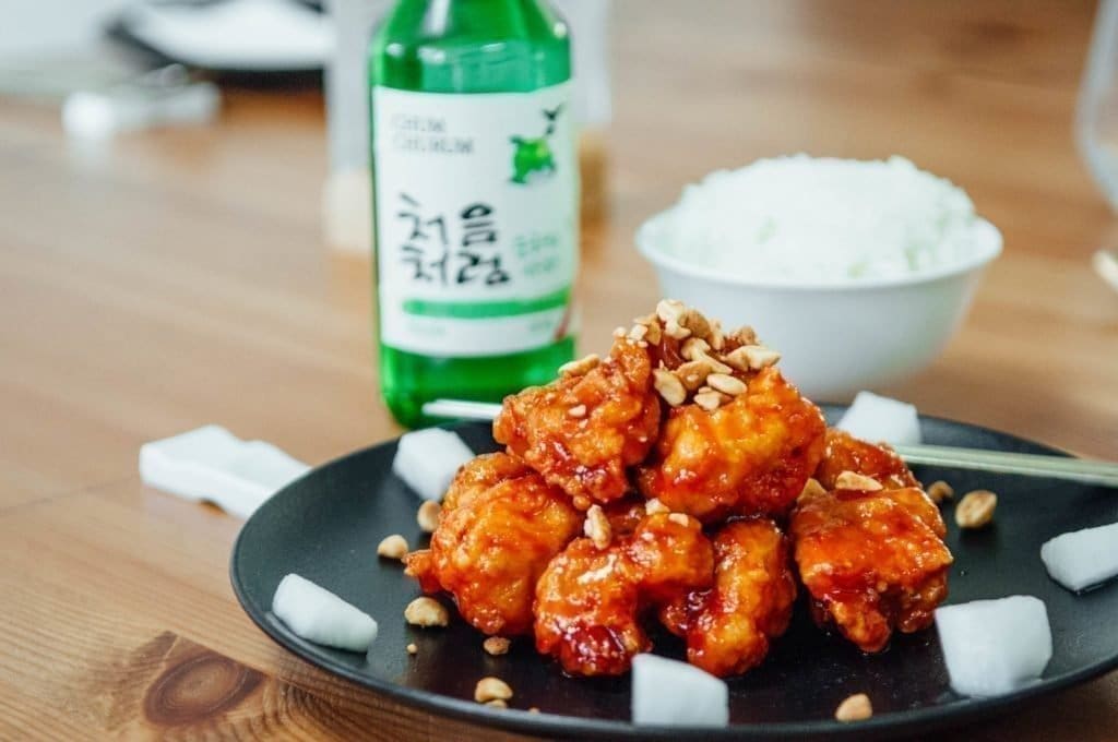 Le meilleur des Restaurants Asiatiques bordelais 28 poulet croustillant